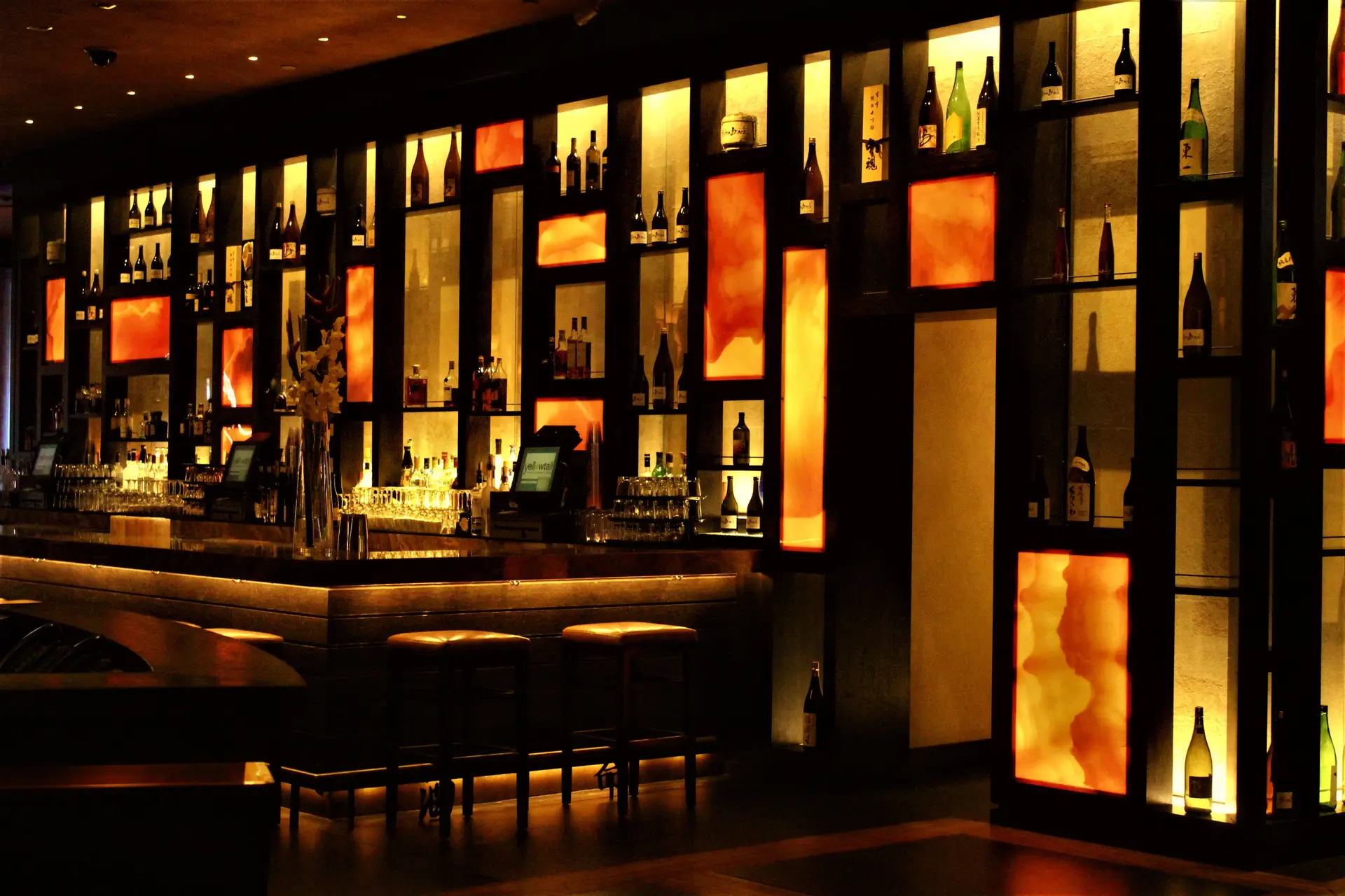 Sophisticated guest lounge