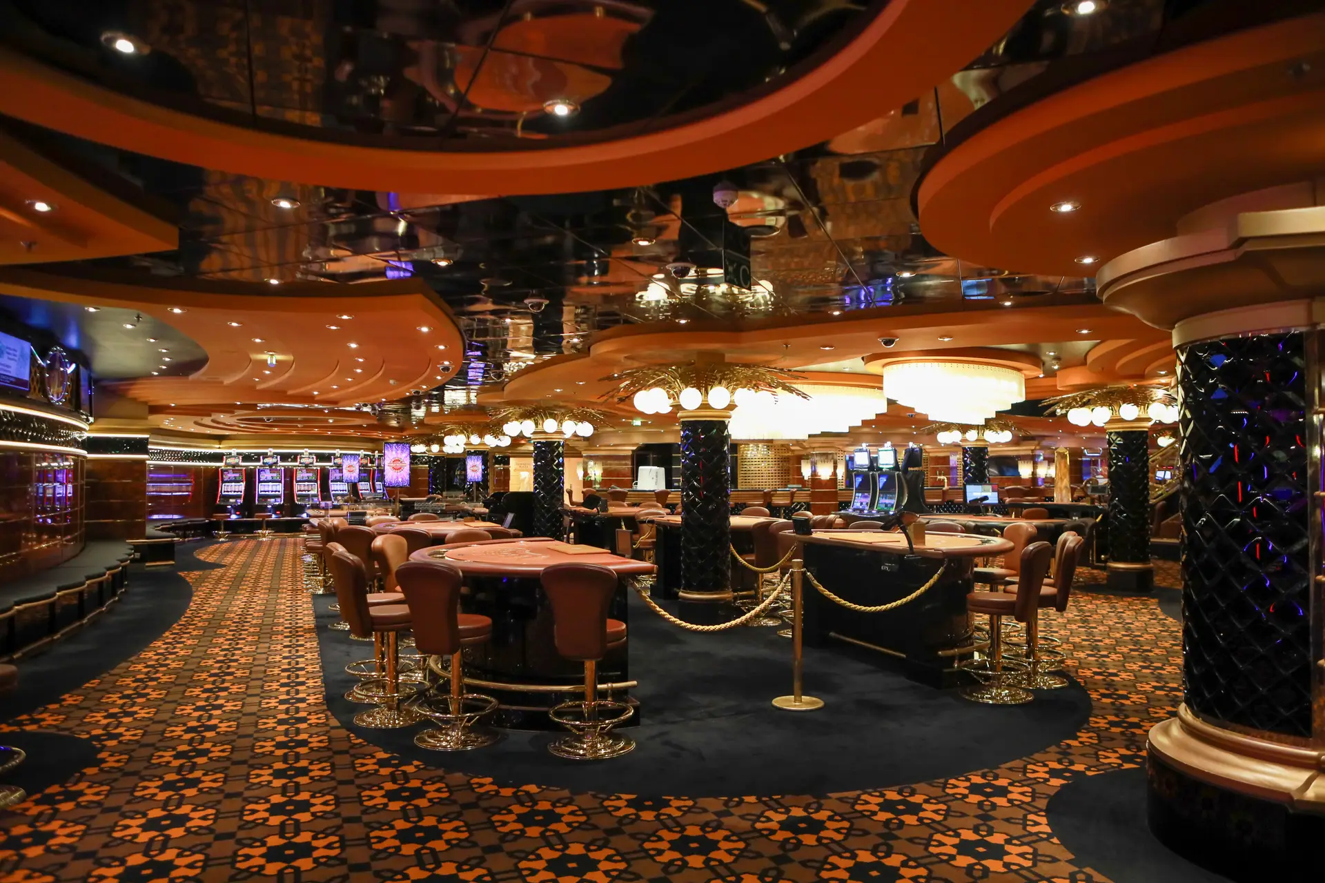 Luxe casino interior